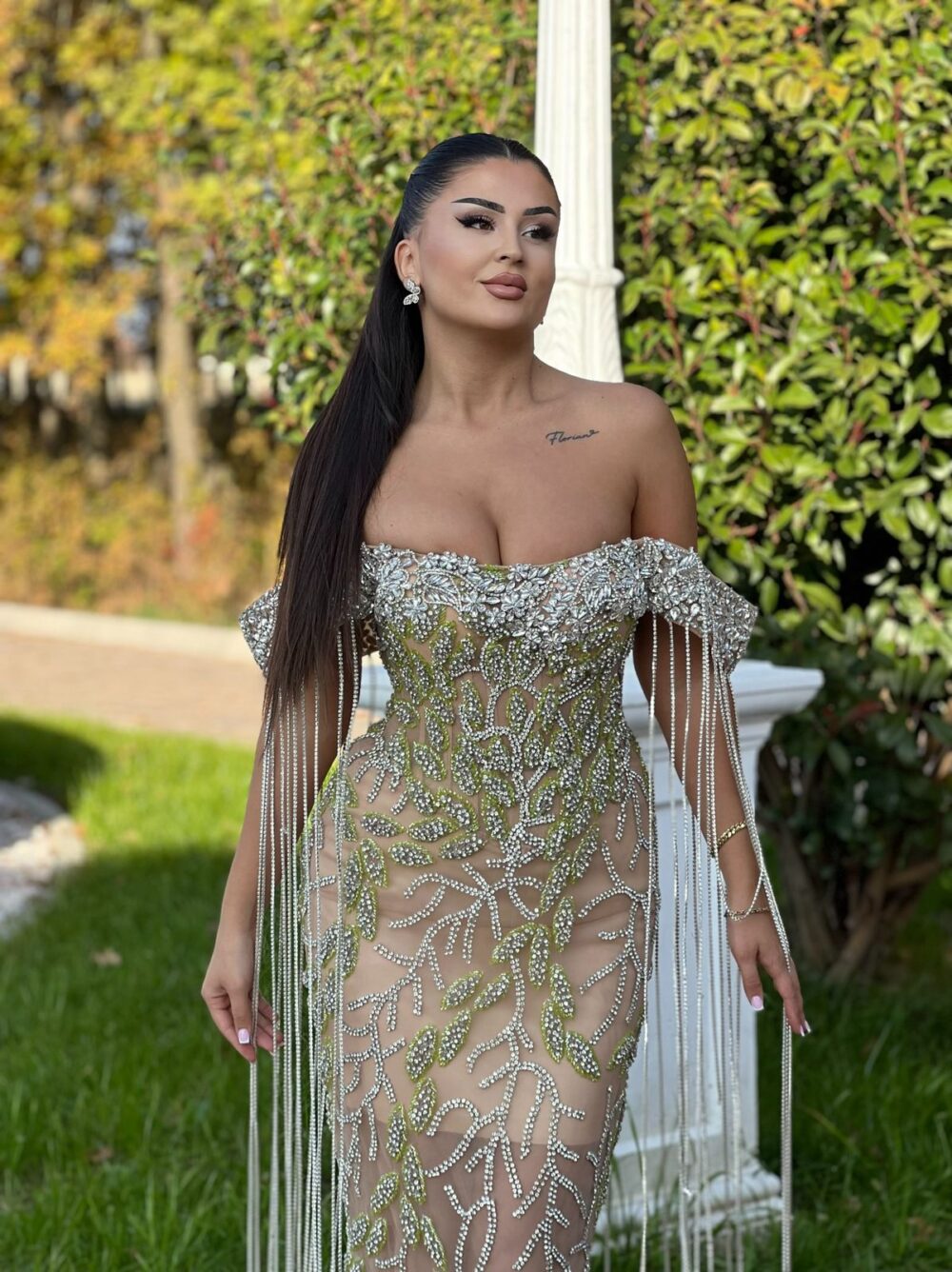 Golden Vine Gown - Image 2