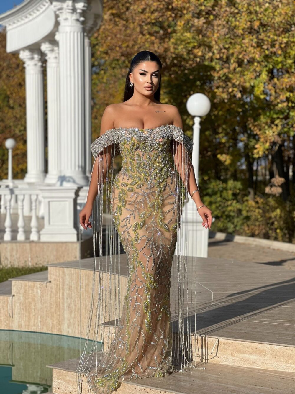 Golden Vine Gown