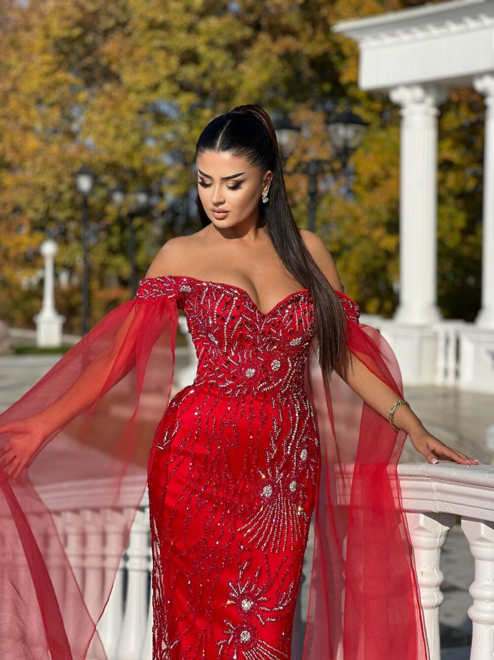 Crimson Queen Gown - Image 8