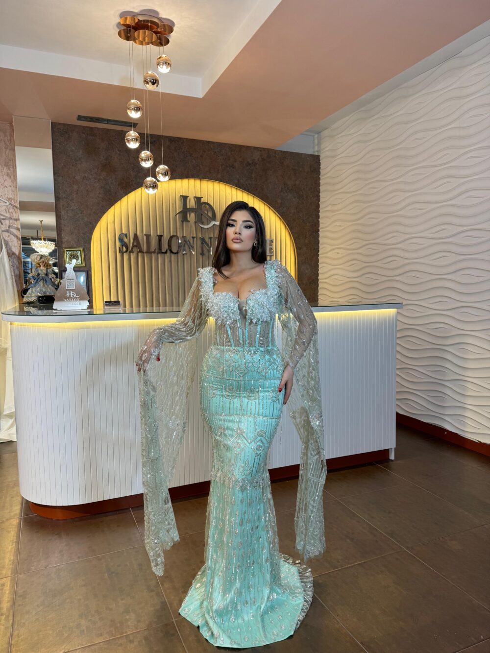 Oceanic Grace Gown - Image 2