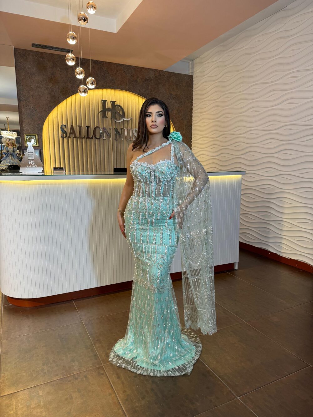 Ocean Pearl Gown