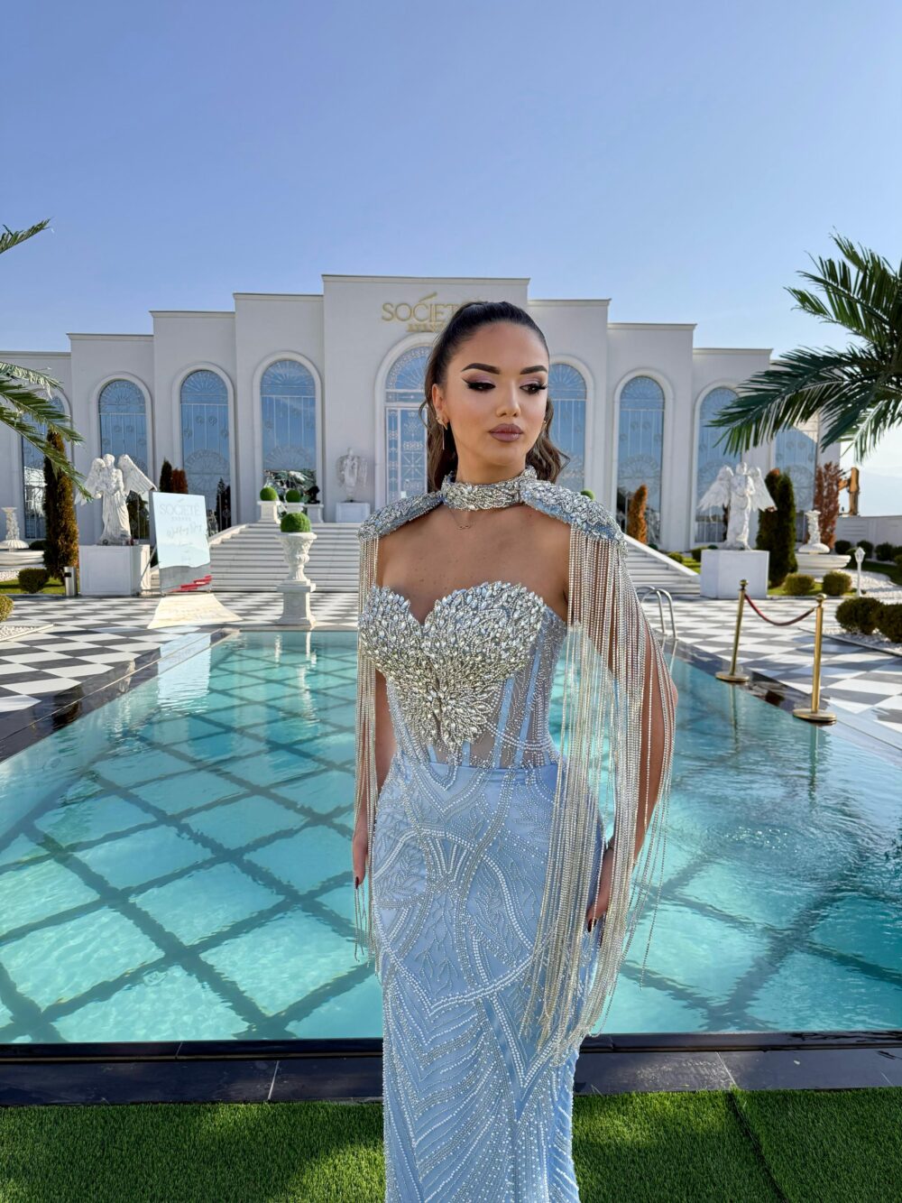 Aurora Crystal Gown - Image 5
