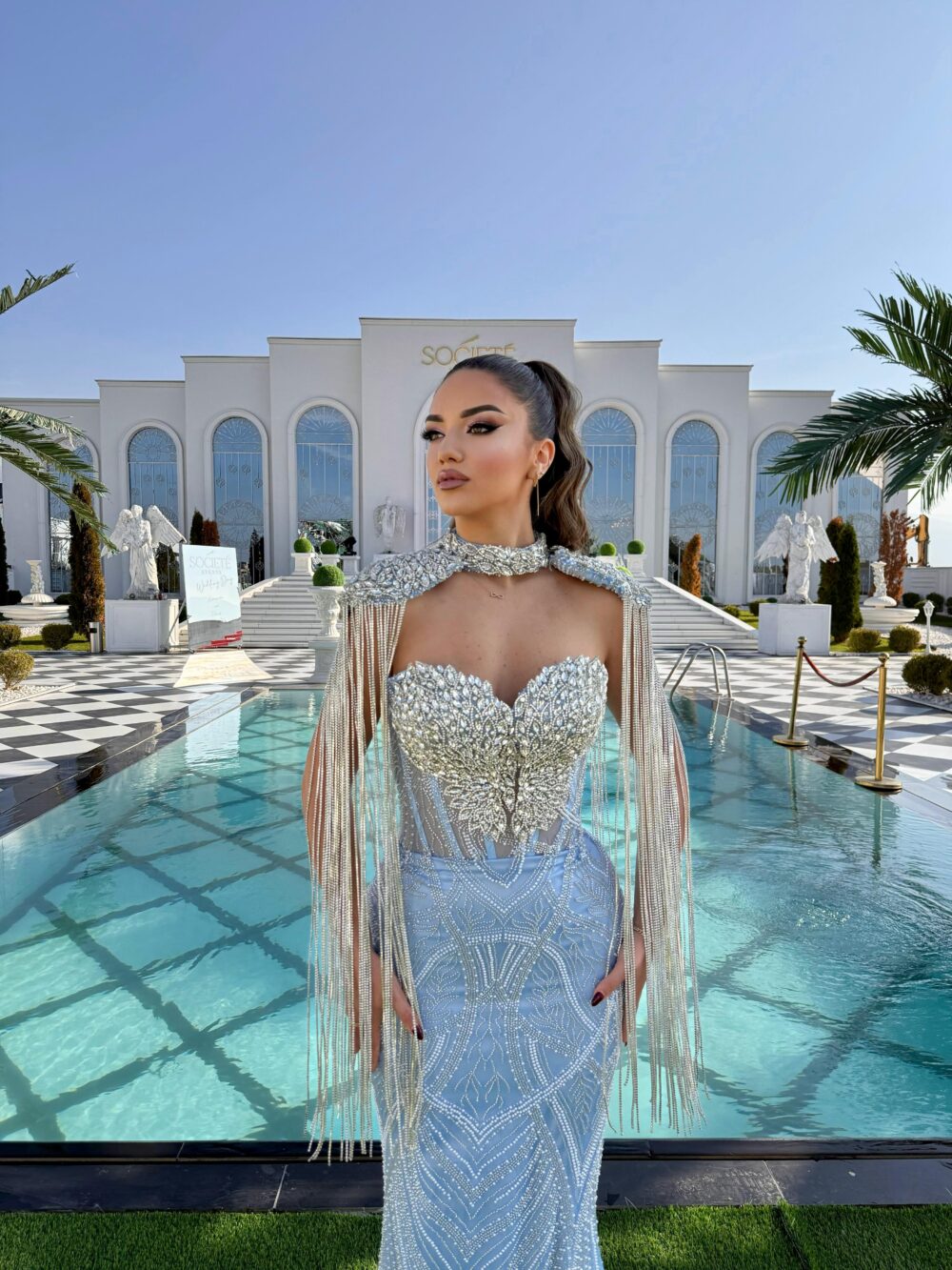 Aurora Crystal Gown - Image 4