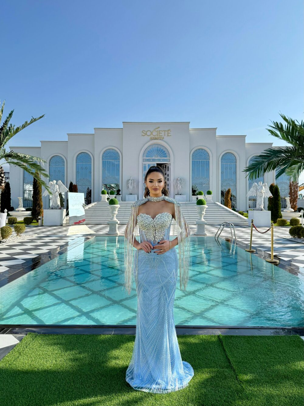 Aurora Crystal Gown - Image 2